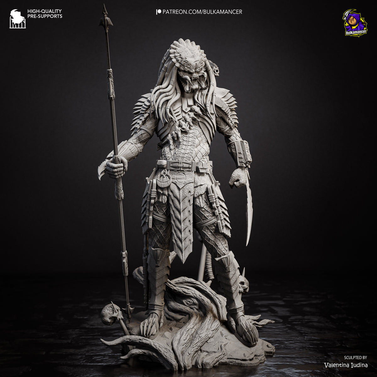 2220 The Predato_Yautja - STL 3D Print Files