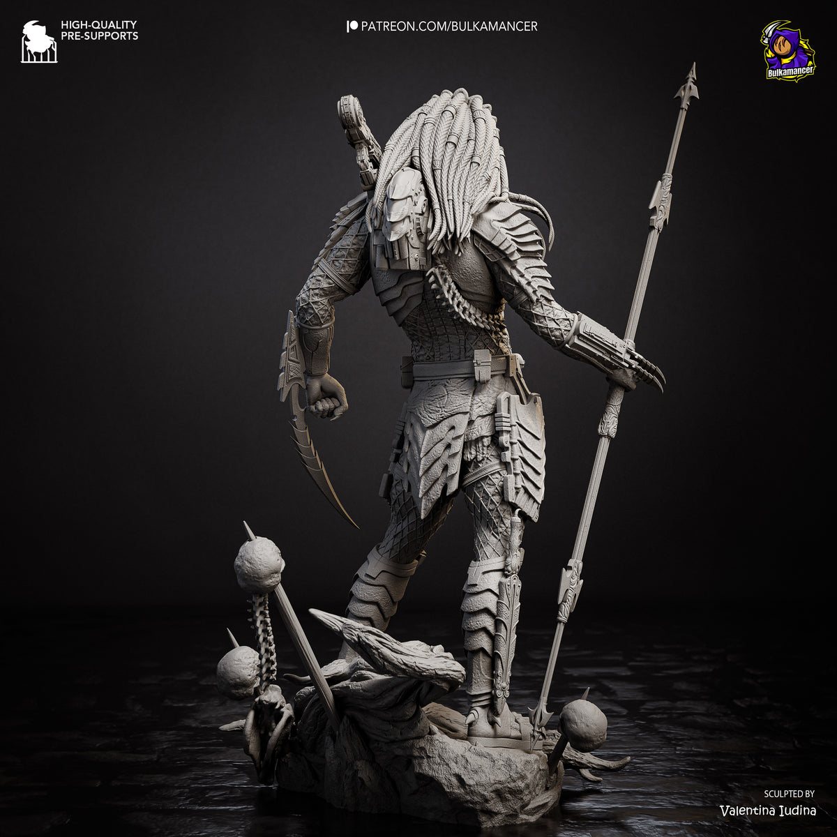 2220 The Predato_Yautja - STL 3D Print Files