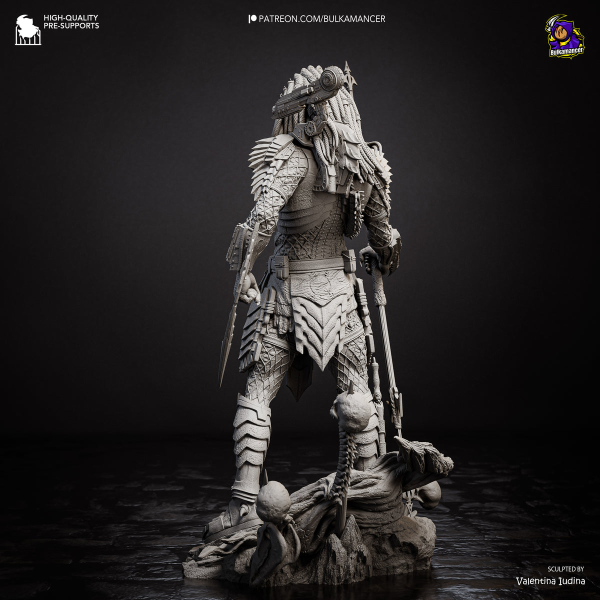 2220 The Predato_Yautja - STL 3D Print Files