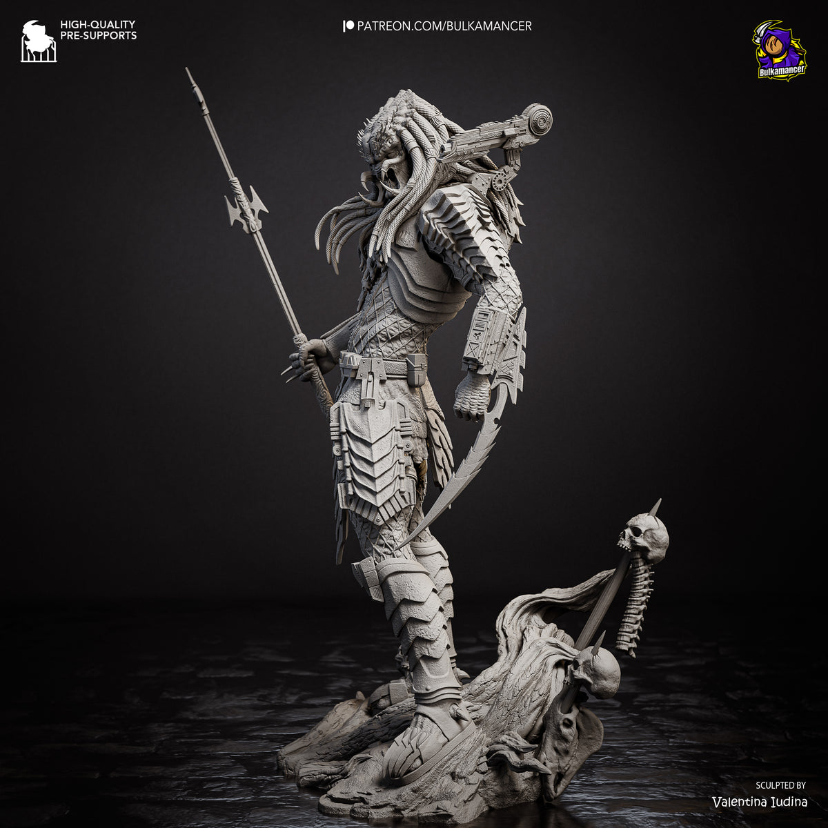 2220 The Predato_Yautja - STL 3D Print Files
