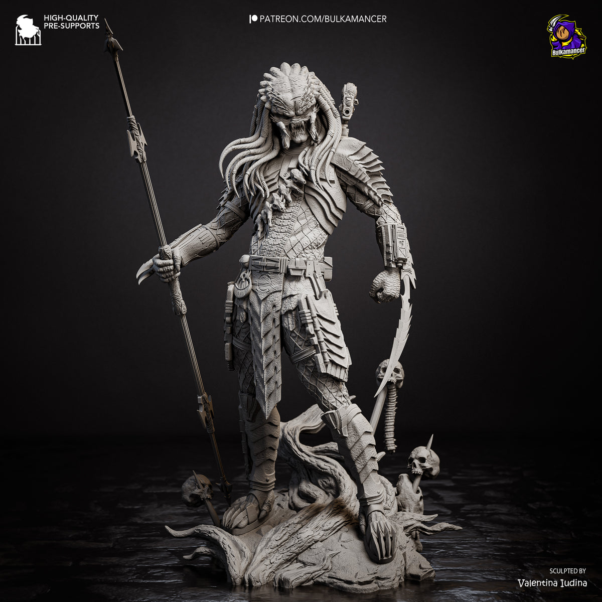 2220 The Predato_Yautja - STL 3D Print Files