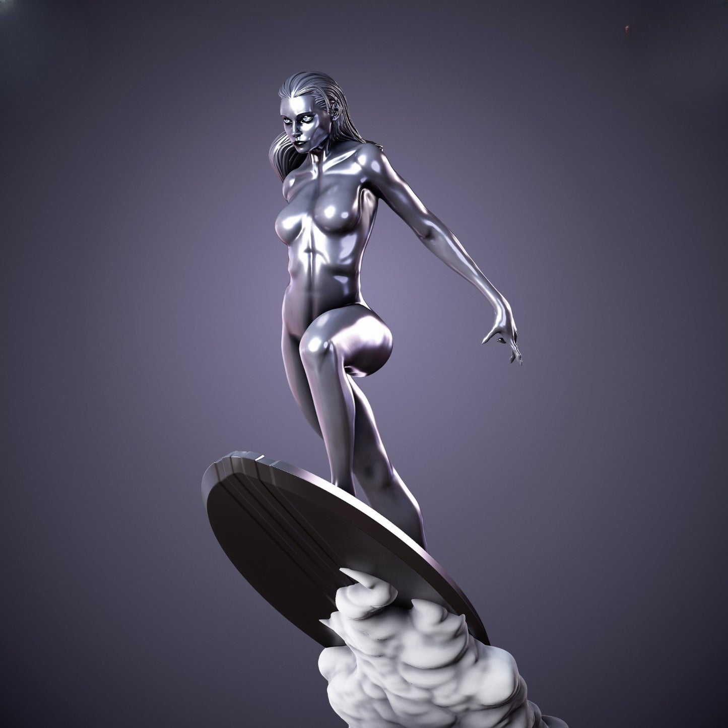 1012 Silver_Surfer - STL 3D Print Files