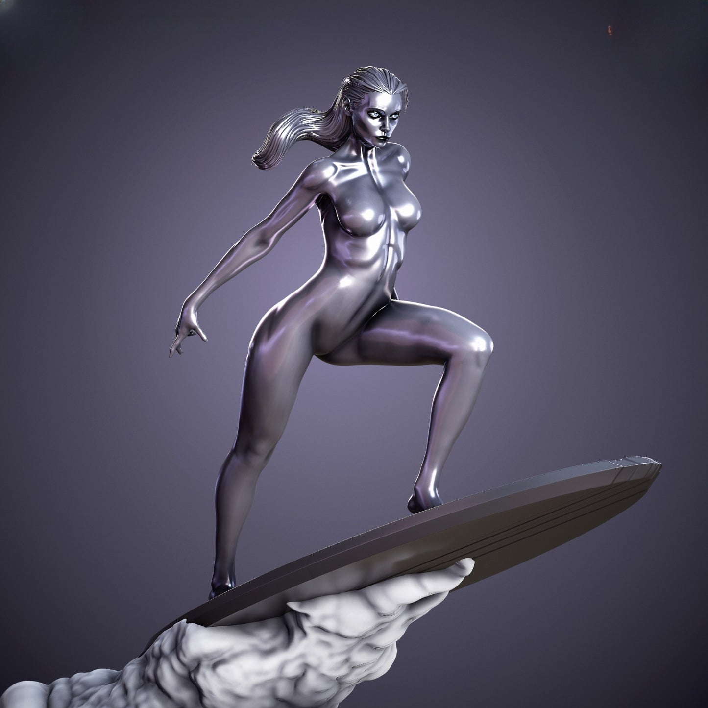 1012 Silver_Surfer - STL 3D Print Files