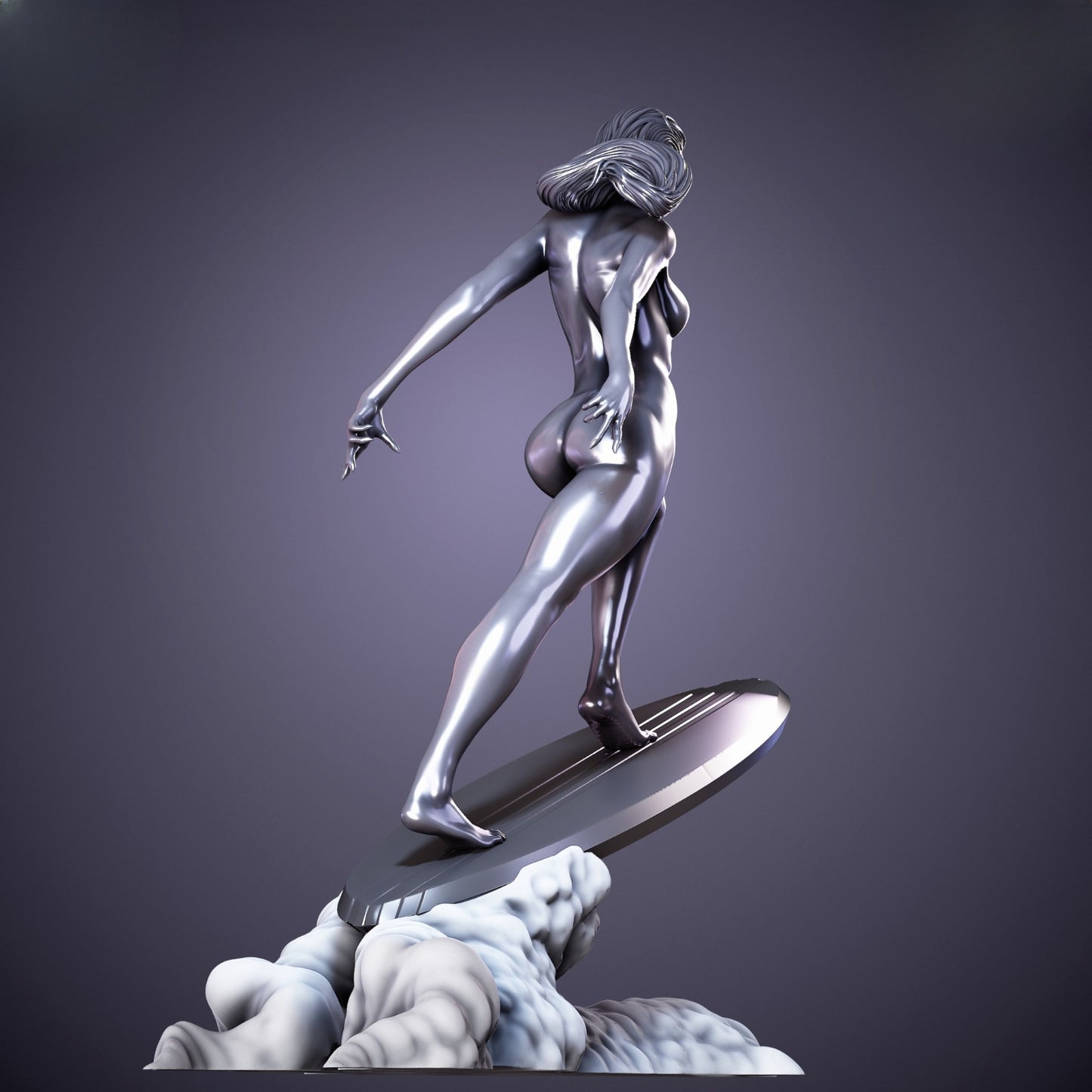 1012 Silver_Surfer - STL 3D Print Files