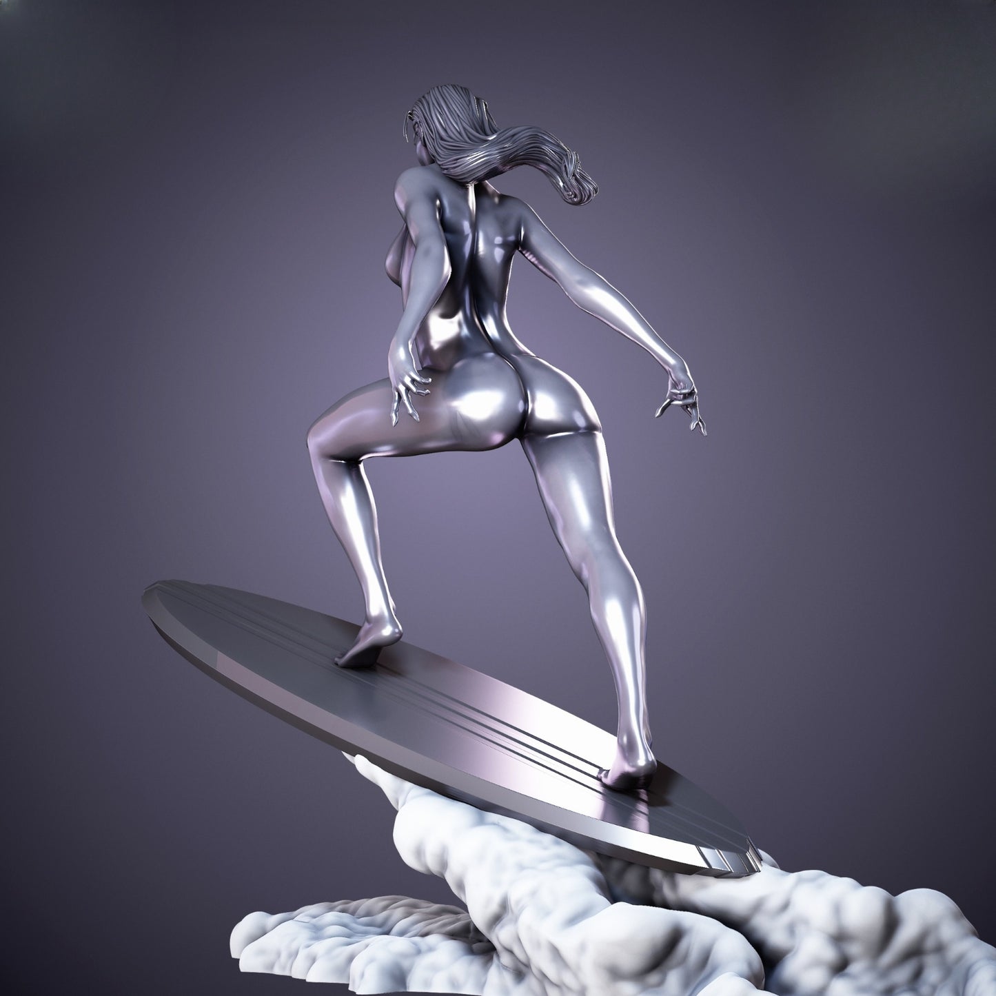 1012 Silver_Surfer - STL 3D Print Files