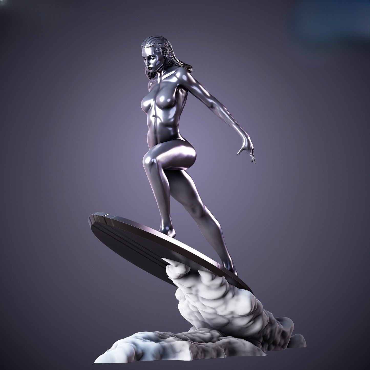 1012 Silver_Surfer - STL 3D Print Files