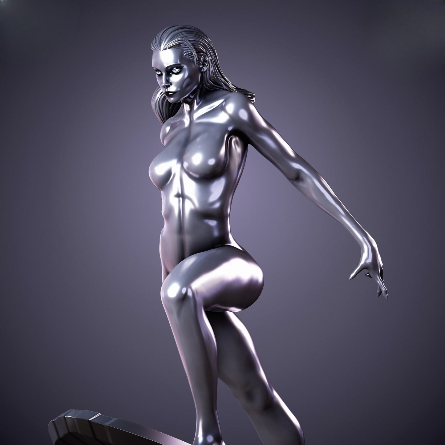 1012 Silver_Surfer - STL 3D Print Files