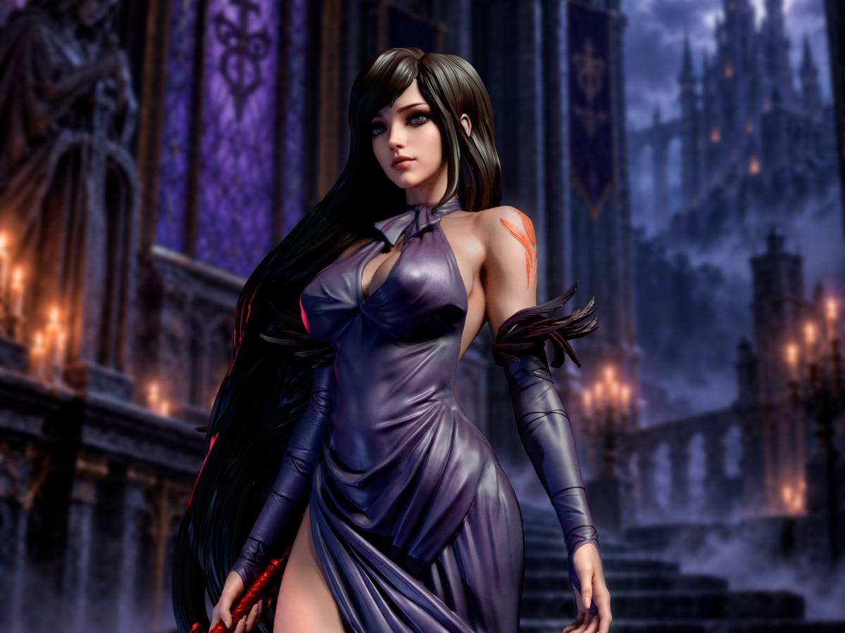 2185 Shanoa_Castlevania Order of Ecclesia - STL 3D Print Files