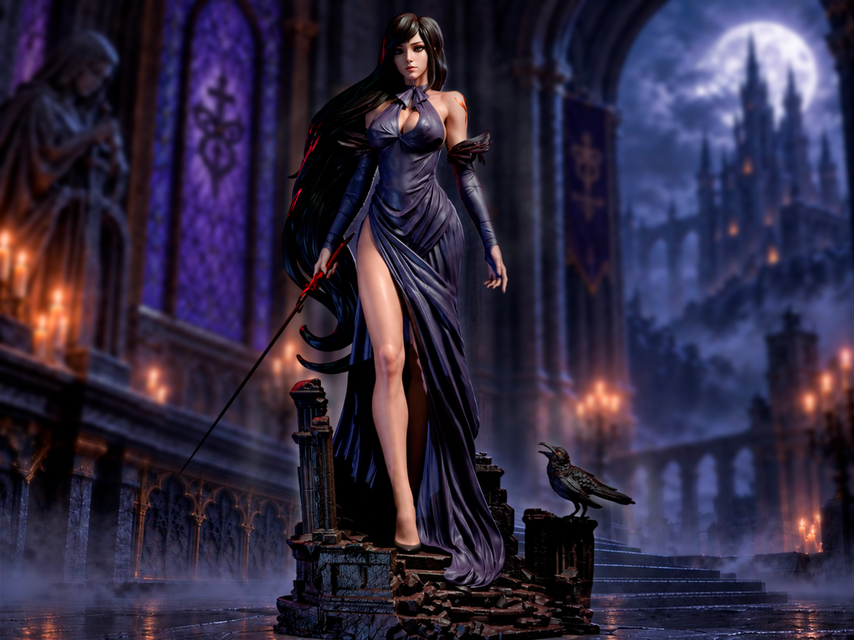 2185 Shanoa_Castlevania Order of Ecclesia - STL 3D Print Files