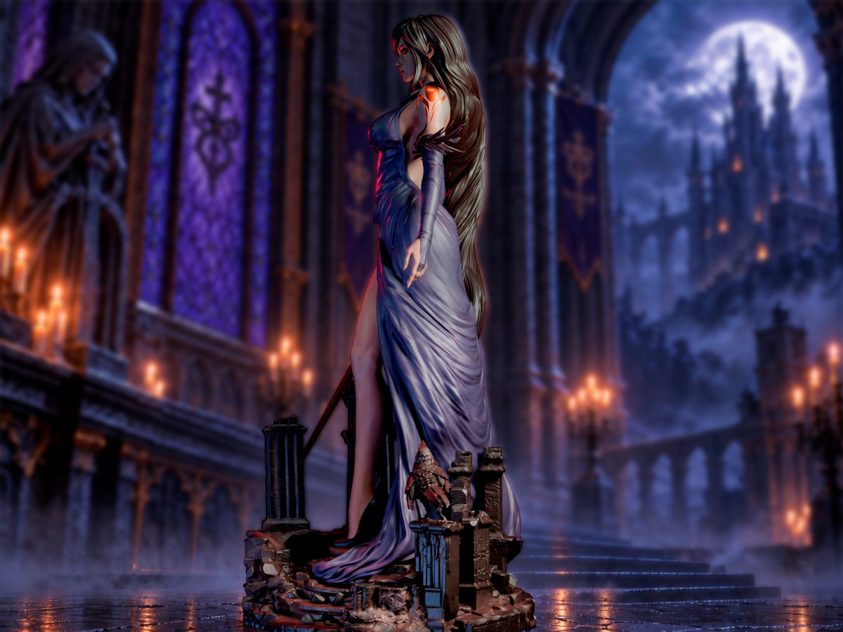 2185 Shanoa_Castlevania Order of Ecclesia - STL 3D Print Files