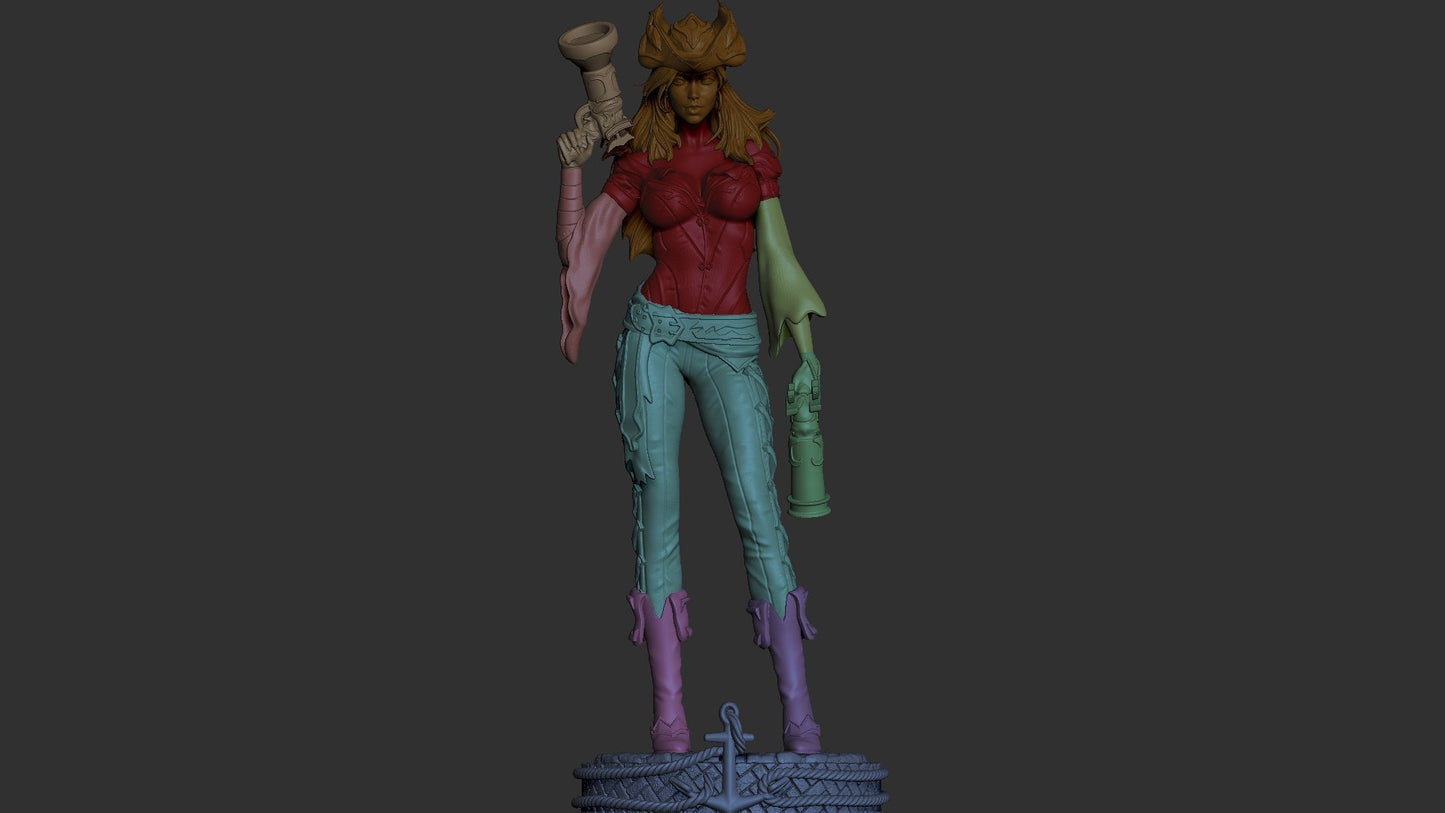 0793 Miss Fortune NSFW - League of Legends - STL 3D Print Files