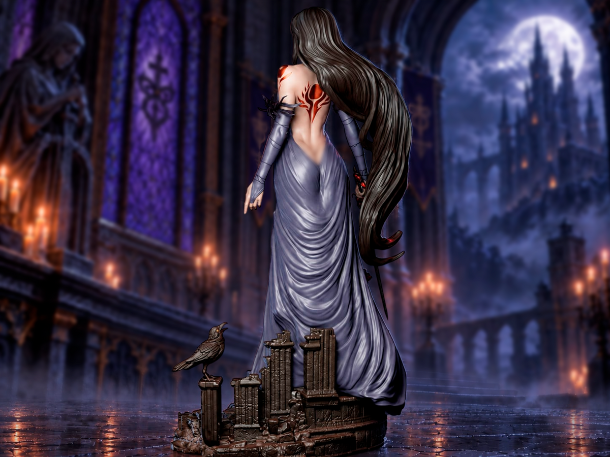 2185 Shanoa_Castlevania Order of Ecclesia - STL 3D Print Files