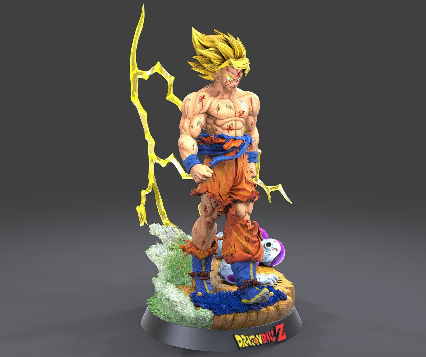 0791 GOKU VS FREEZER - Dragon Ball Z (2137) - STL 3D Print Files