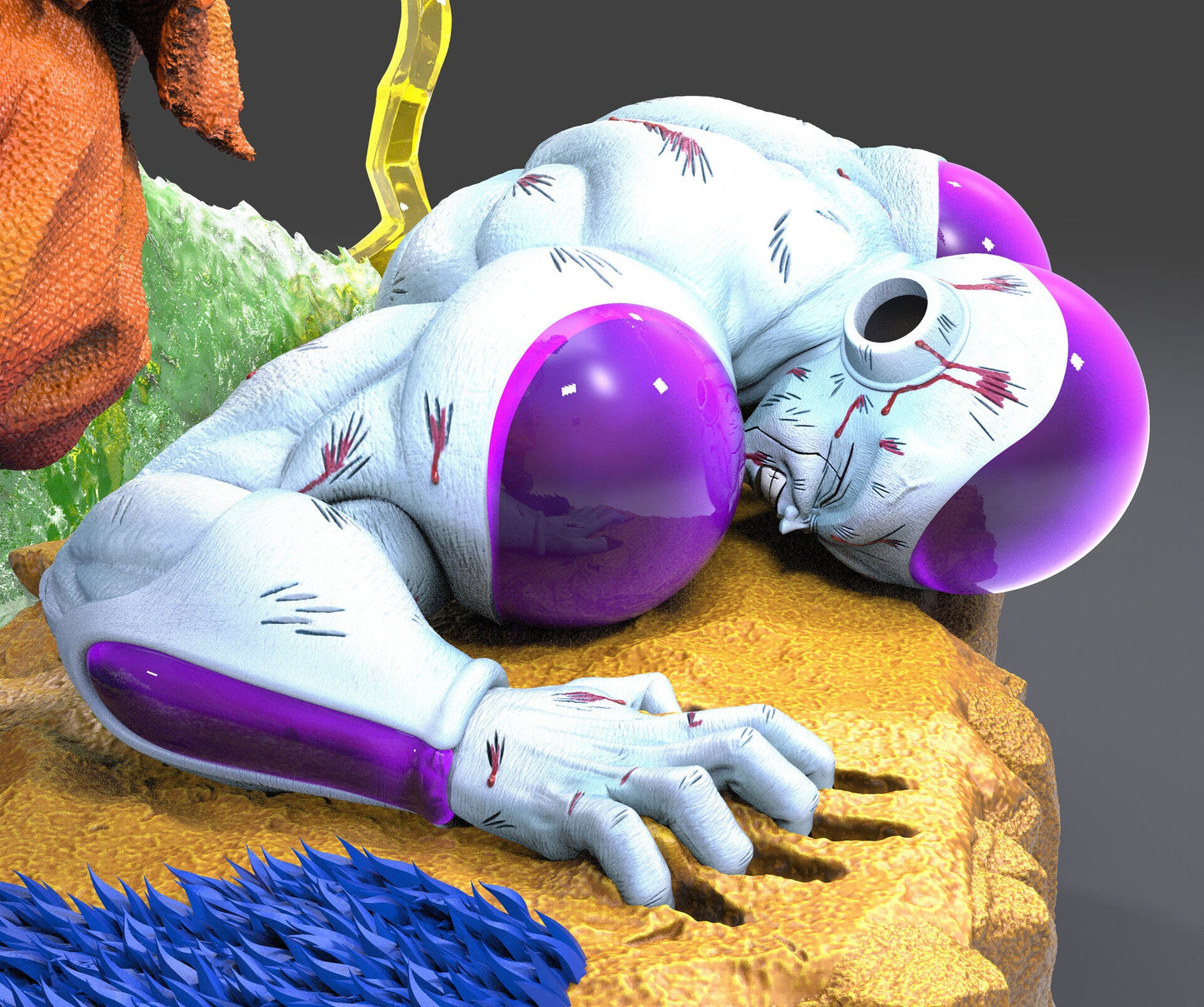 0791 GOKU VS FREEZER - Dragon Ball Z (2137) - STL 3D Print Files