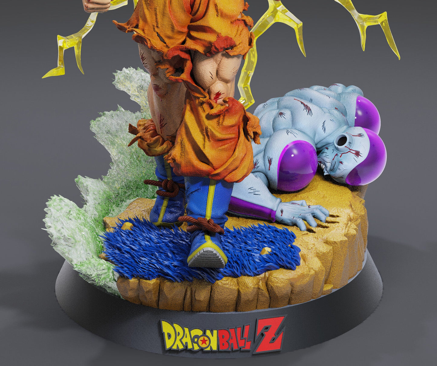 0791 GOKU VS FREEZER - Dragon Ball Z (2137) - STL 3D Print Files