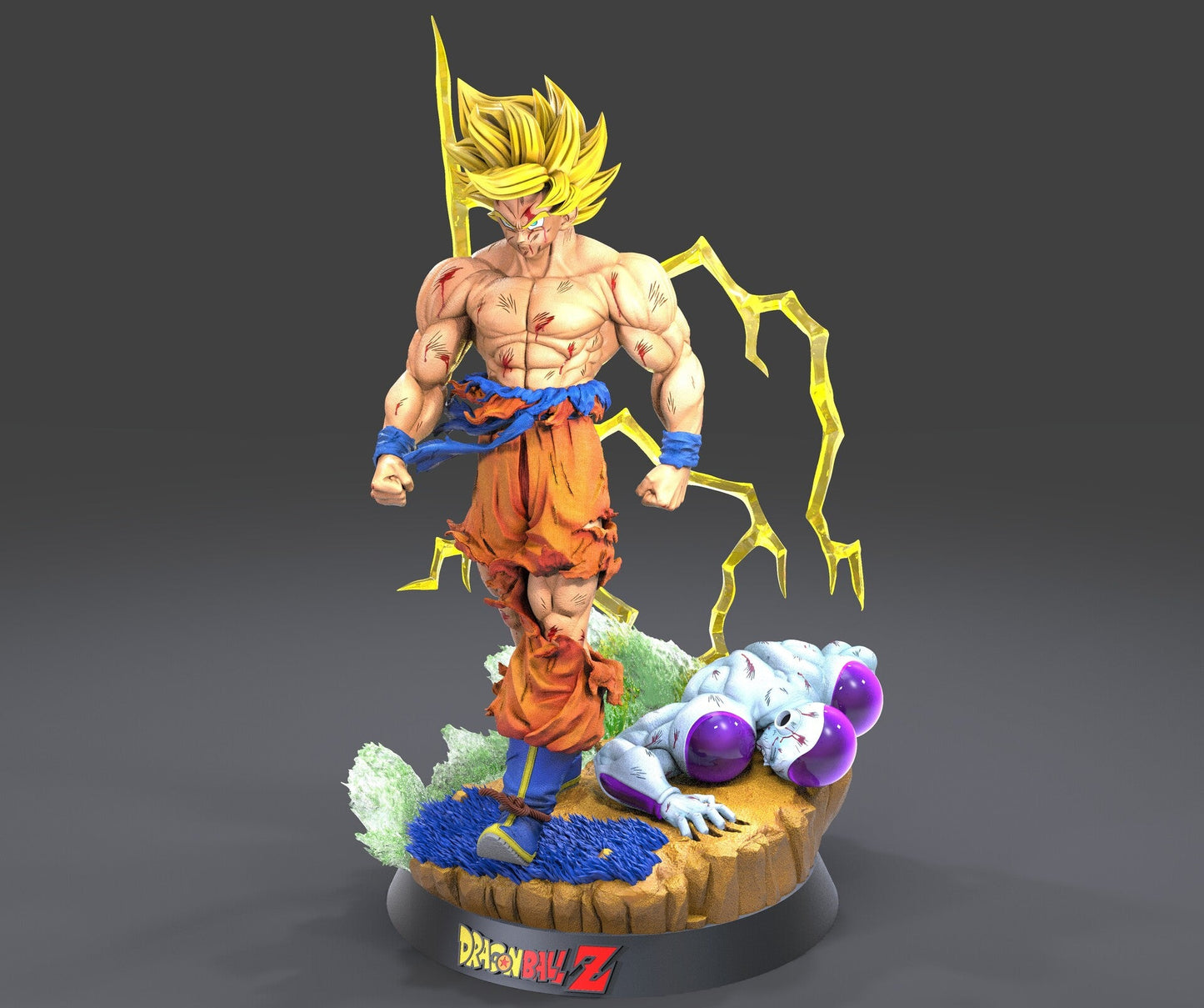 0791 GOKU VS FREEZER - Dragon Ball Z (2137) - STL 3D Print Files