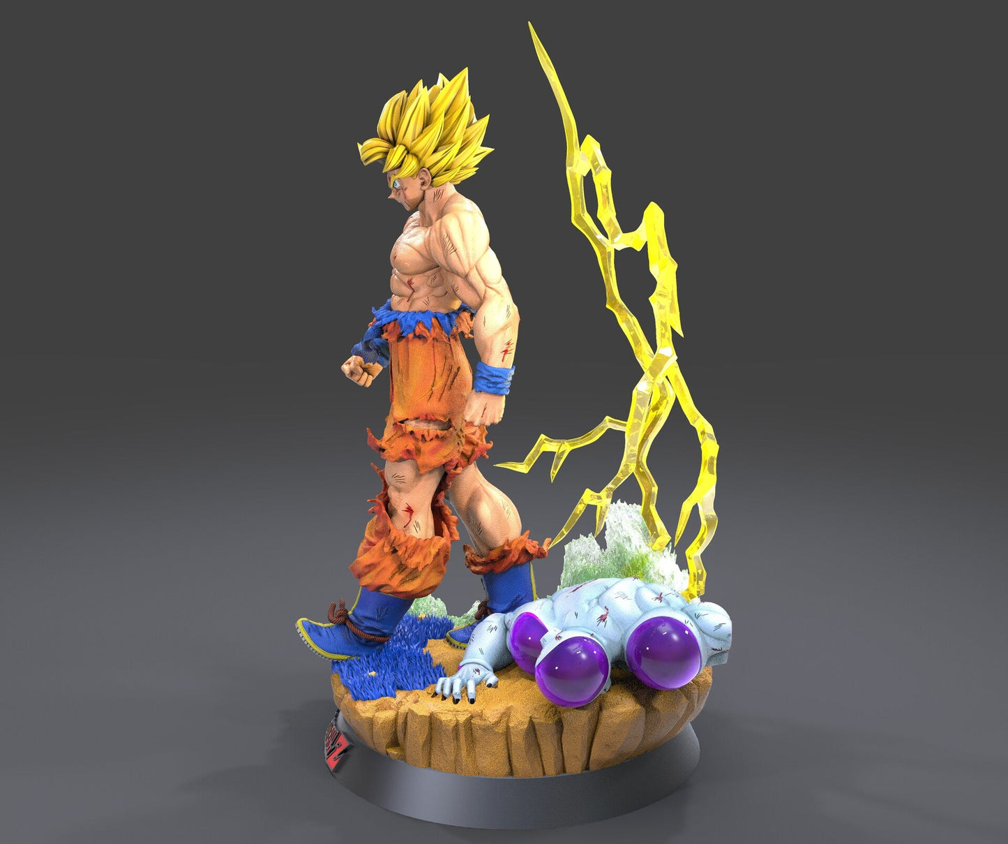 0791 GOKU VS FREEZER - Dragon Ball Z (2137) - STL 3D Print Files