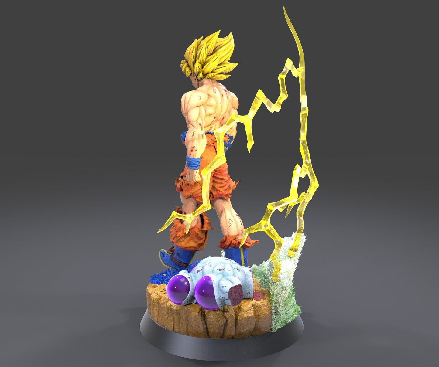 0791 GOKU VS FREEZER - Dragon Ball Z (2137) - STL 3D Print Files