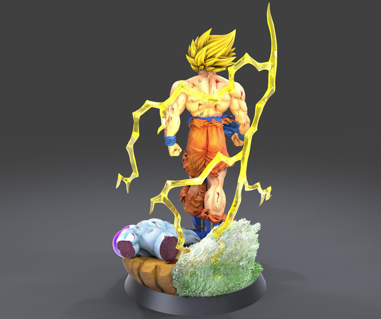 0791 GOKU VS FREEZER - Dragon Ball Z (2137) - STL 3D Print Files