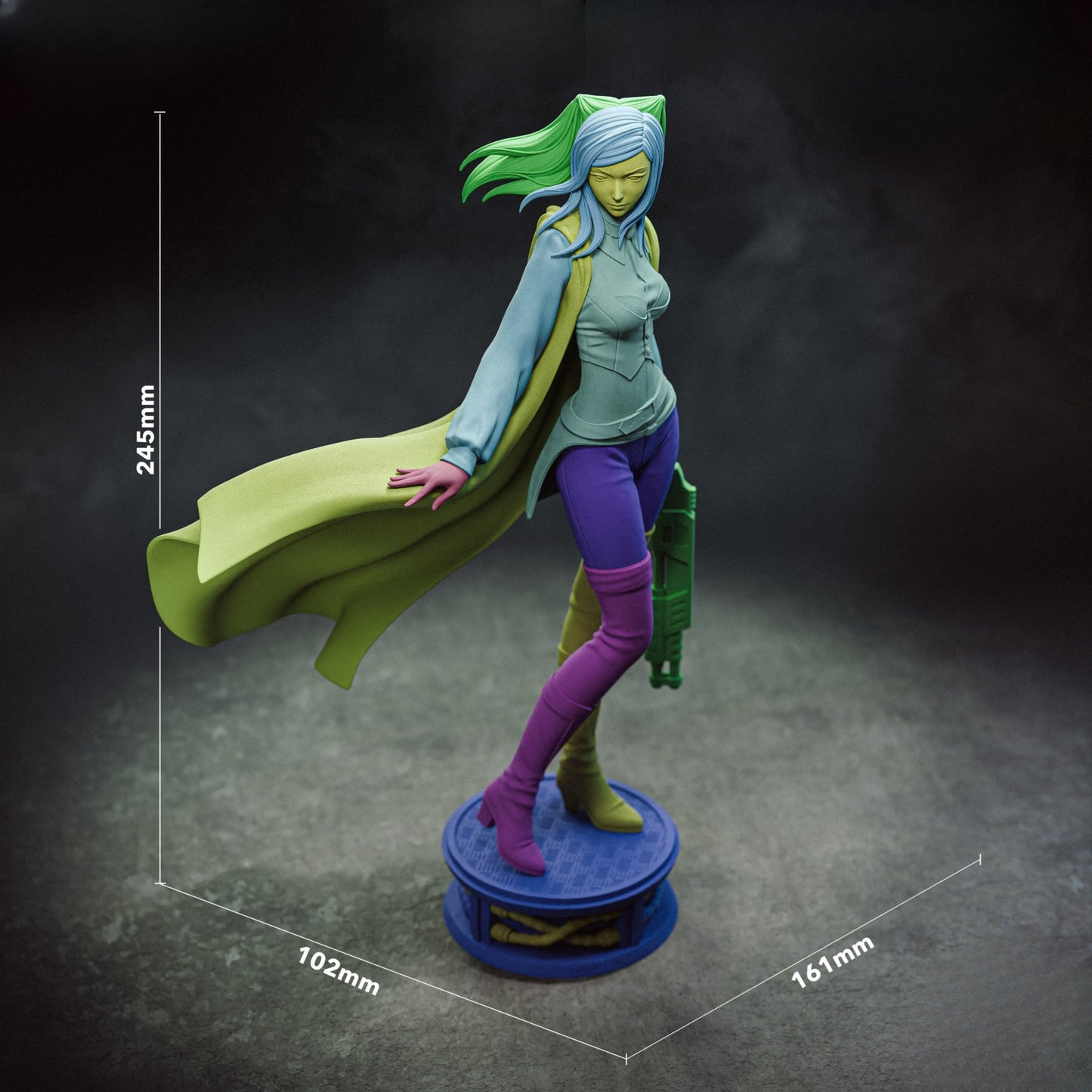 1418 Re-L Mayer_Ergo Proxy - STL 3D Print Files