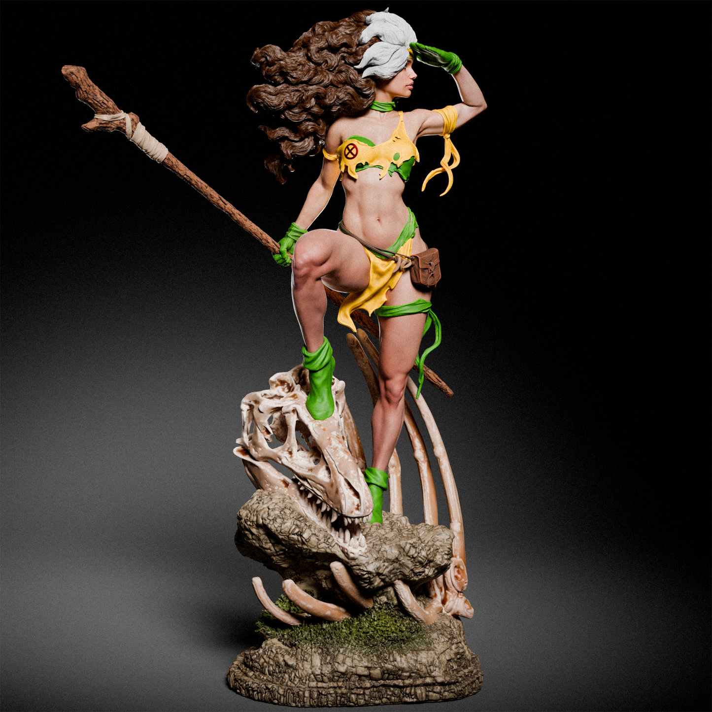 0931 Rogue - Savage Lands - X-men (2868) - STL 3D Print Files