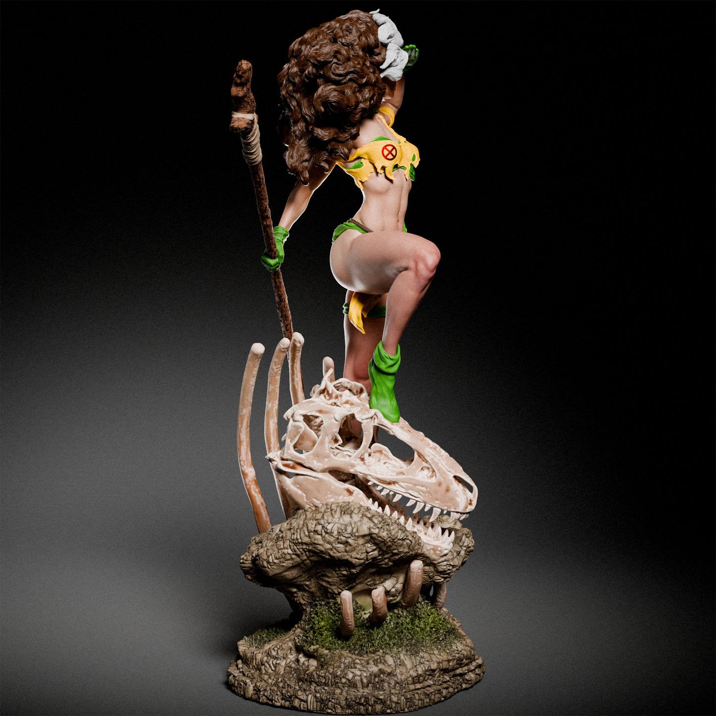 0931 Rogue - Savage Lands - X-men (2868) - STL 3D Print Files