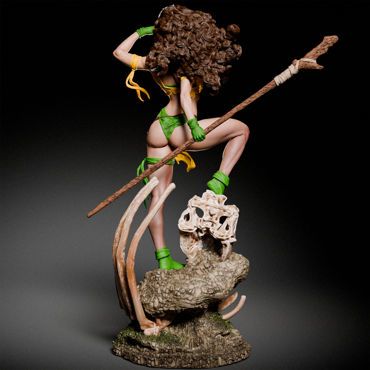 0931 Rogue - Savage Lands - X-men (2868) - STL 3D Print Files