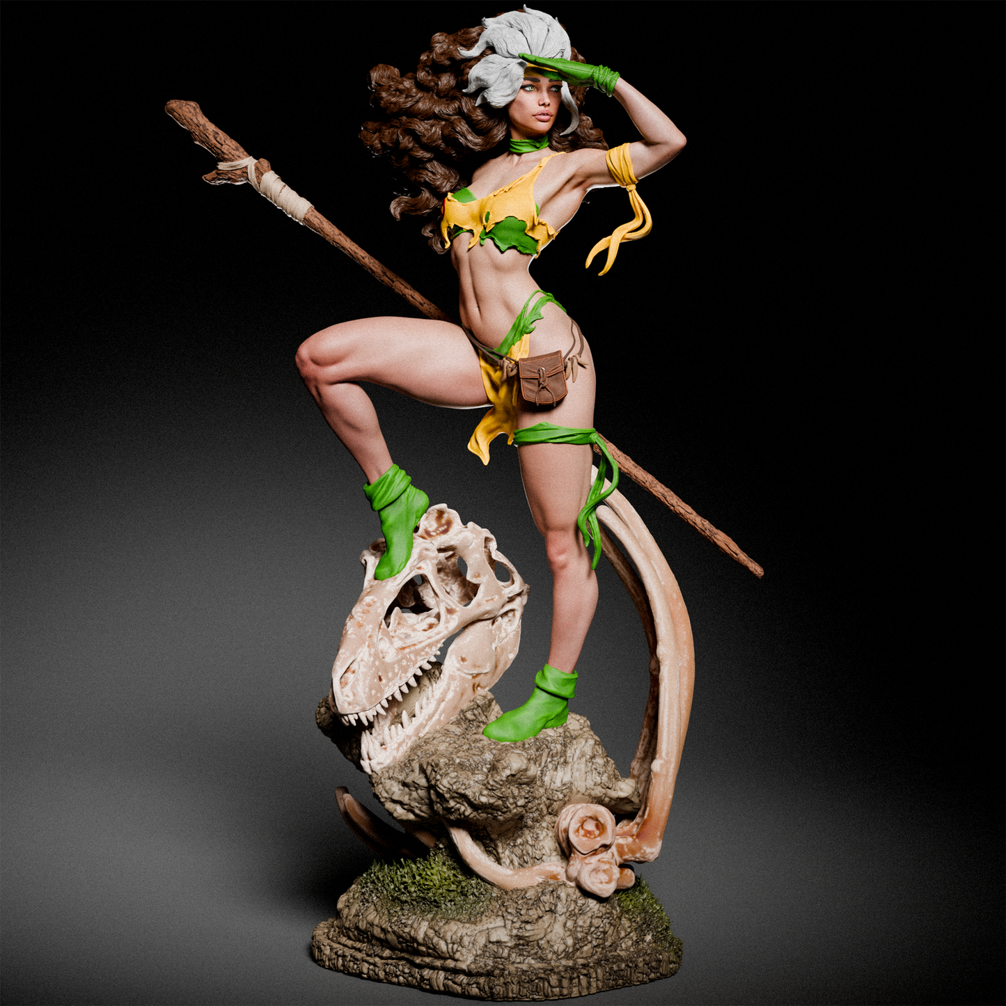 0931 Rogue - Savage Lands - X-men (2868) - STL 3D Print Files