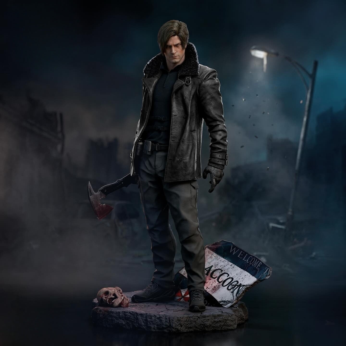1037 Leon S. Kennedy - STL 3D Print Files