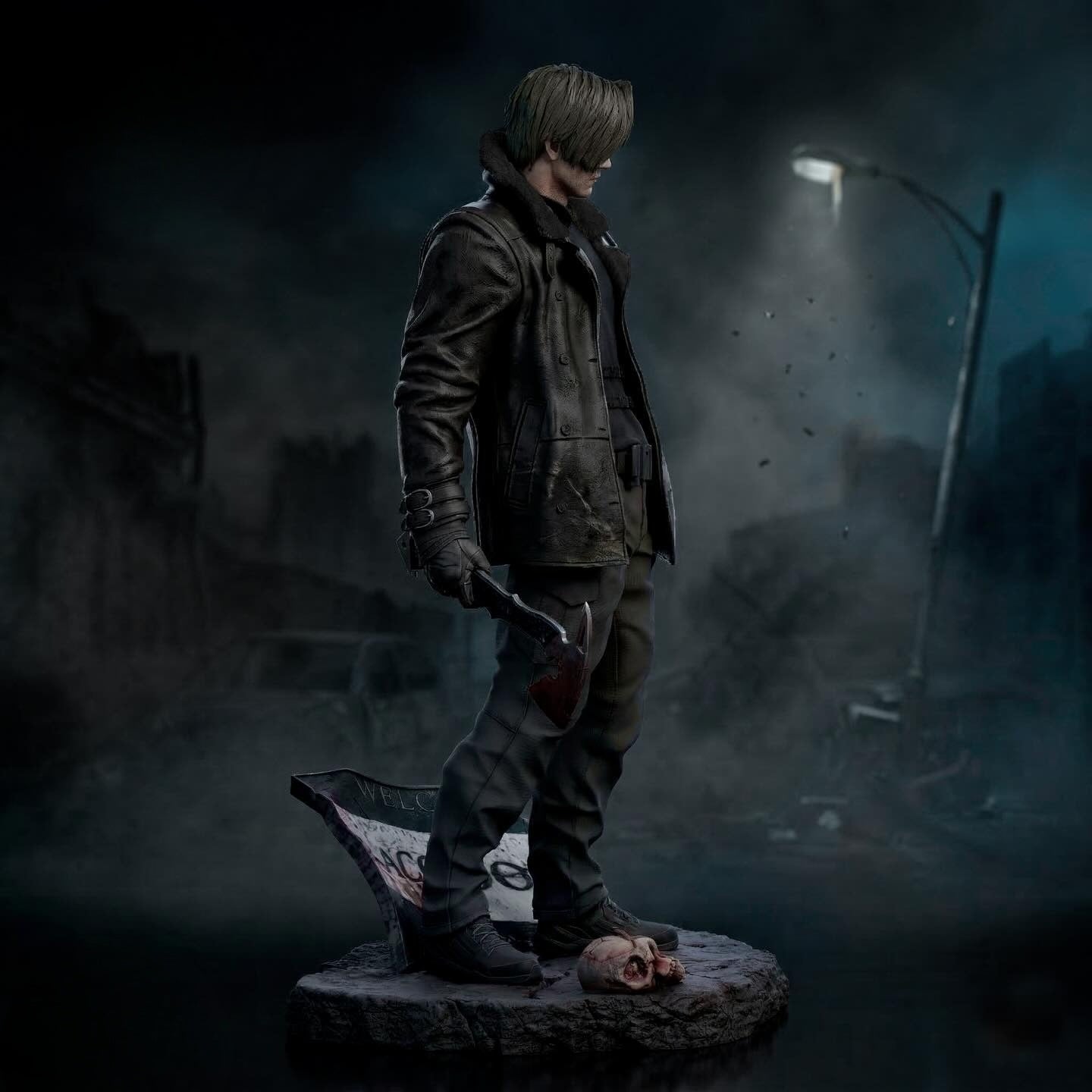 1037 Leon S. Kennedy - STL 3D Print Files