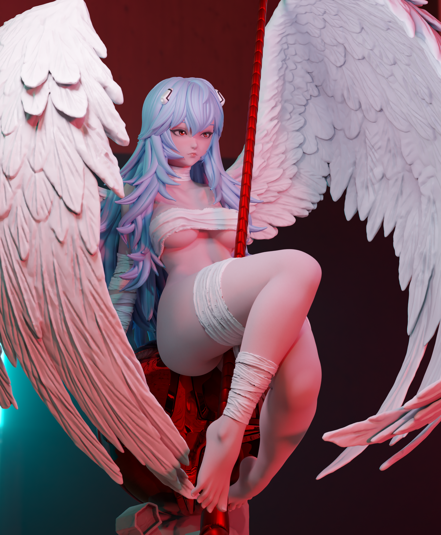 0978 Rei Ayanami NSFW - STL 3D Print Files