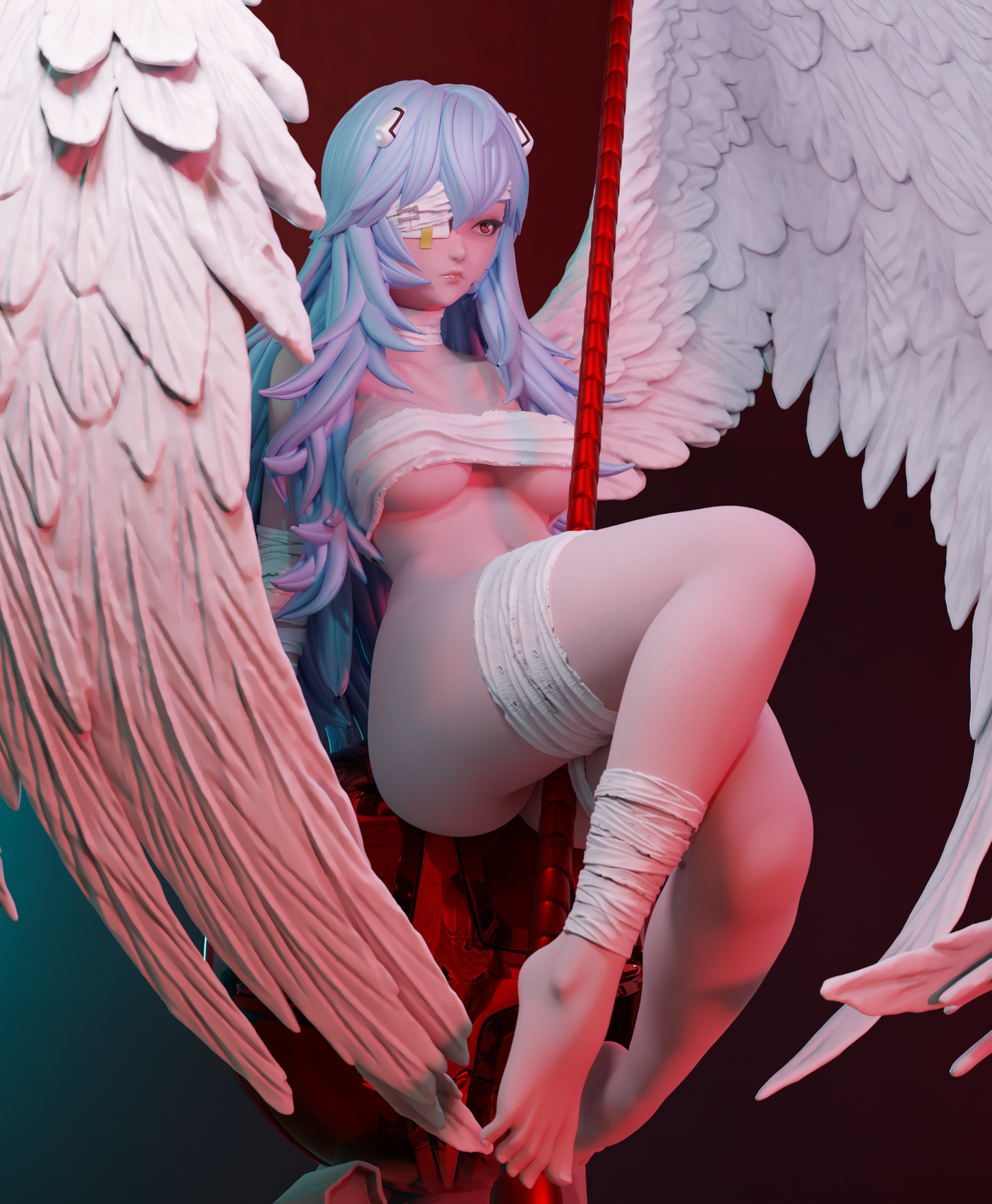 0978 Rei Ayanami NSFW - STL 3D Print Files