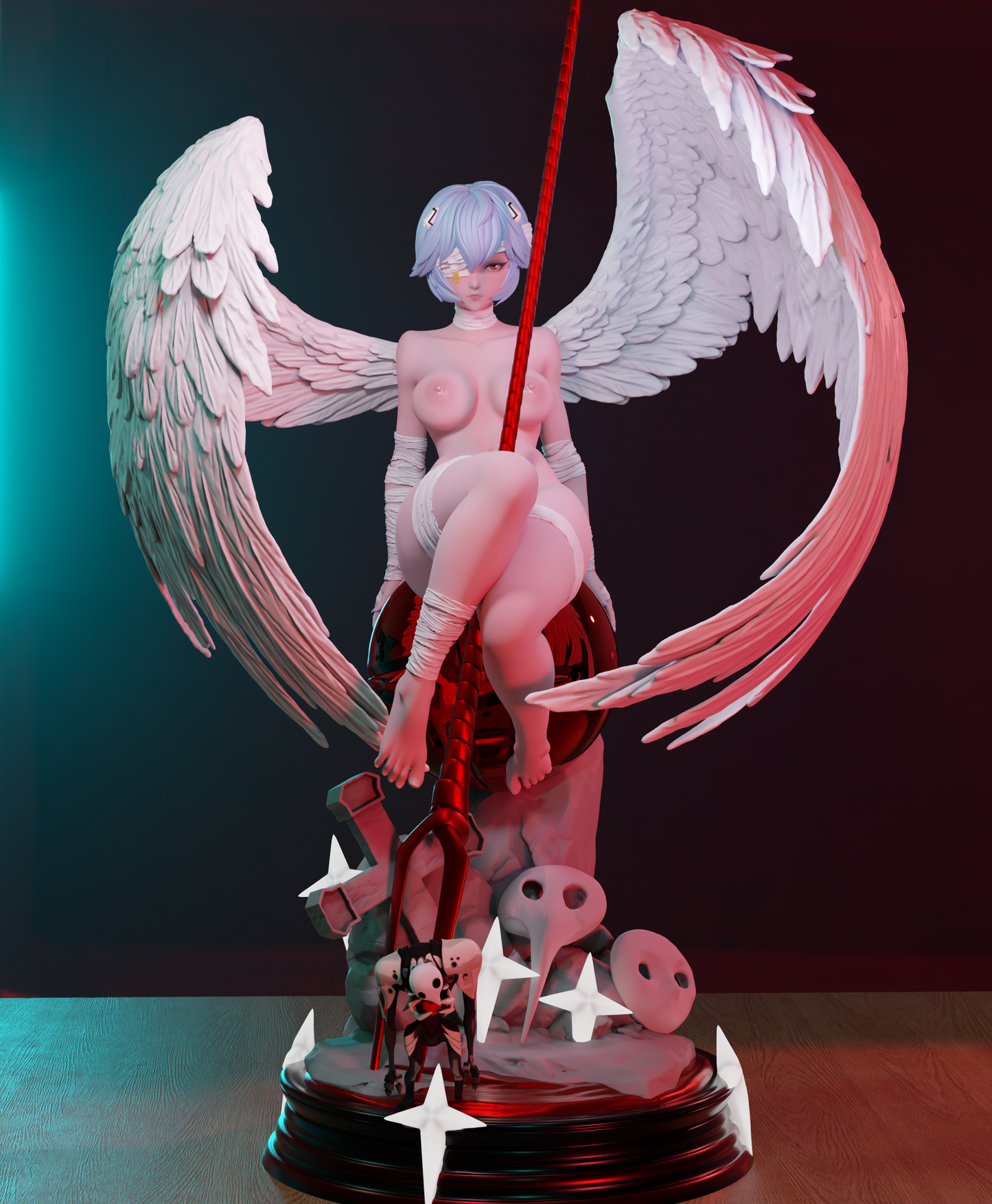 0978 Rei Ayanami NSFW - STL 3D Print Files