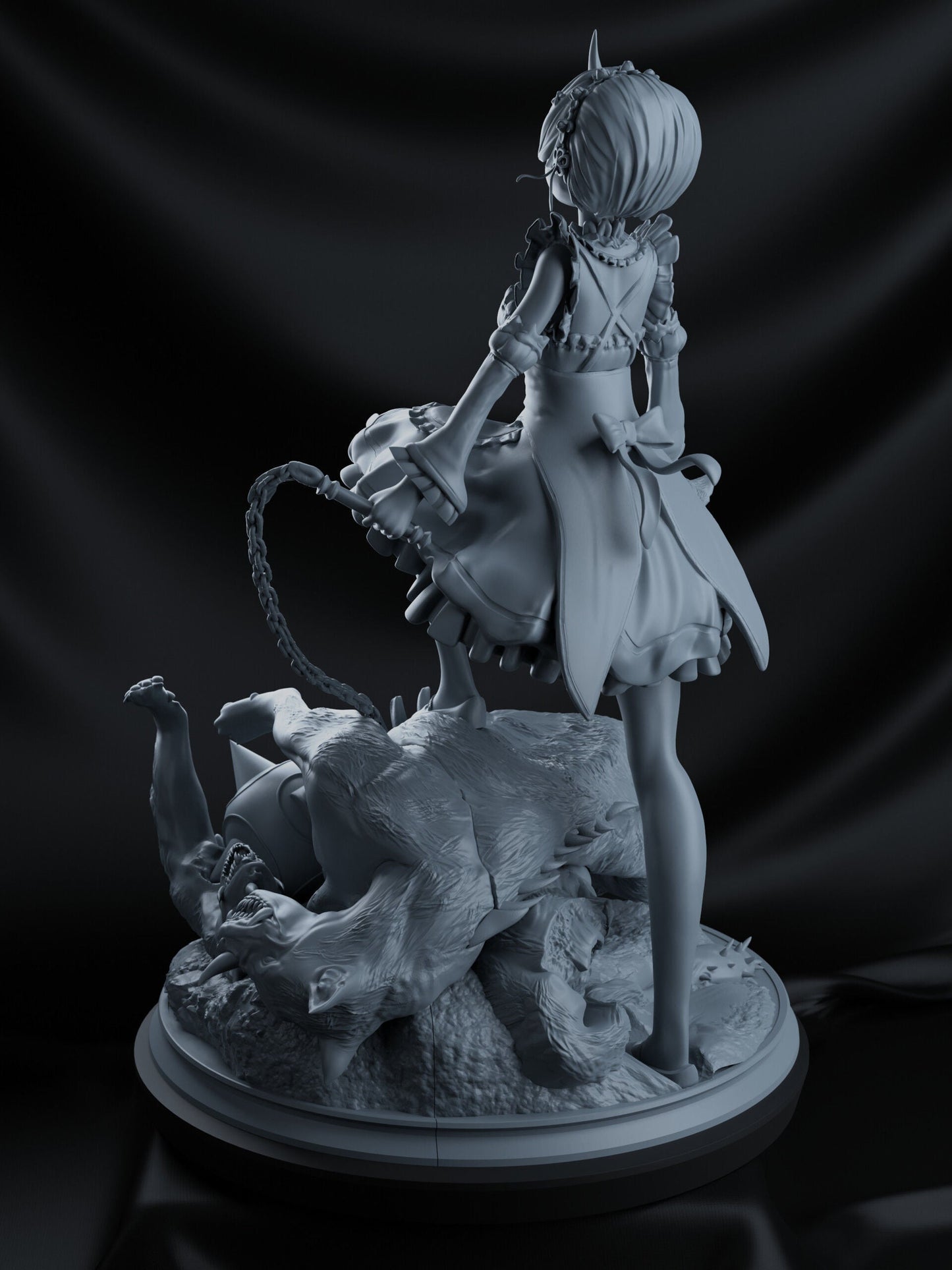 0748 Rem - Re:Zero - STL 3D Print Files