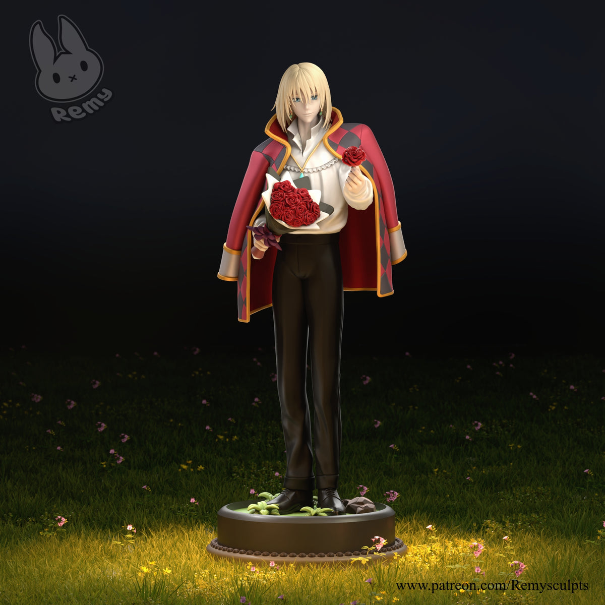 2221 Howl Jenkins Pendragon_Howl's Moving Castle - STL 3D Print Files