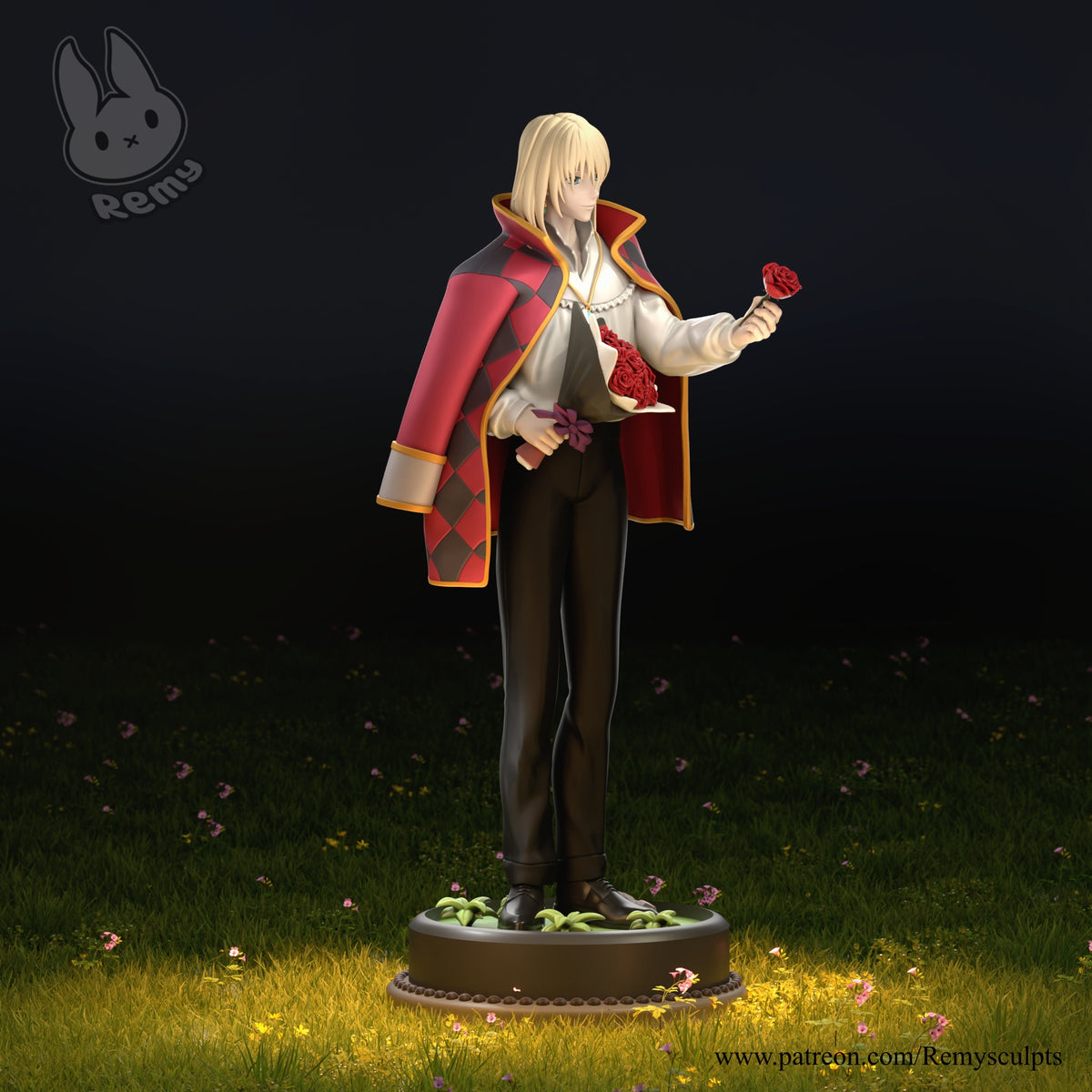 2221 Howl Jenkins Pendragon_Howl's Moving Castle - STL 3D Print Files