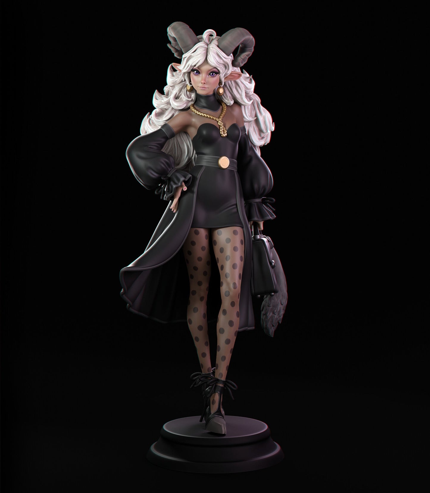 0913 Lady Sheep (2849) - STL 3D Print Files