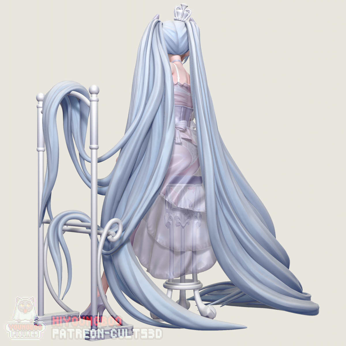 1899 Cinderella_NIKKE - STL 3D Print Files