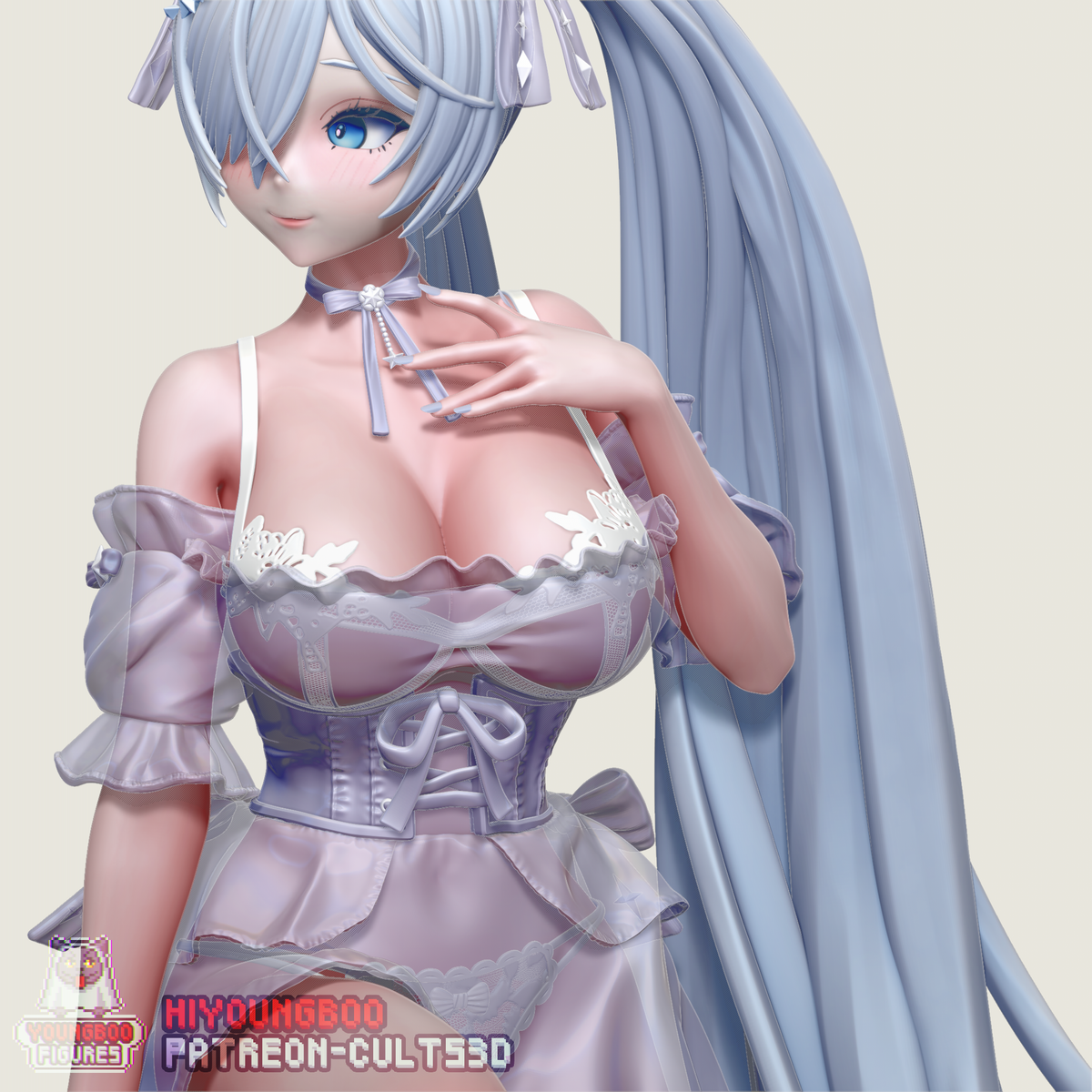 1899 Cinderella_NIKKE - STL 3D Print Files