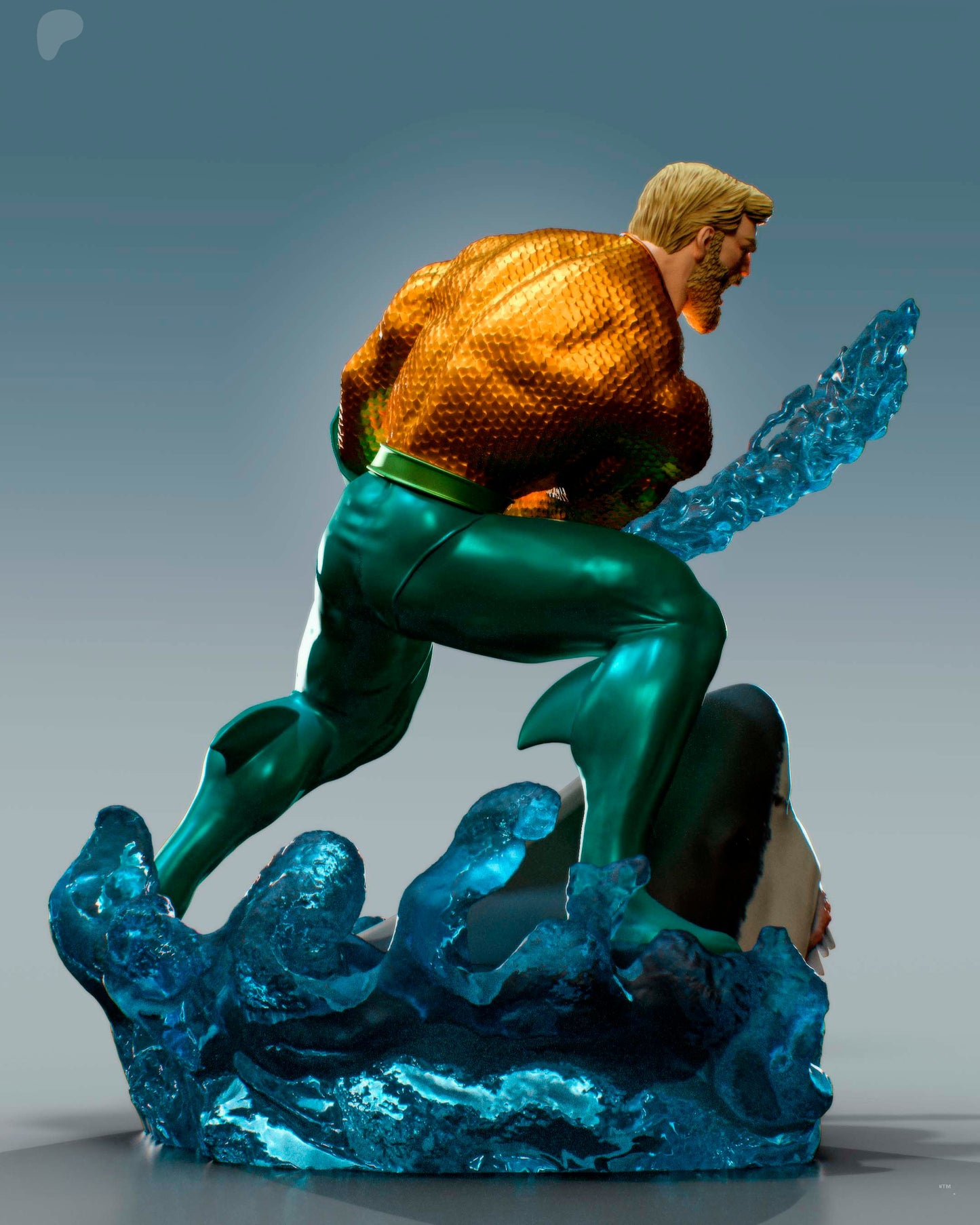 1079 Aquaman - STL 3D Print Files