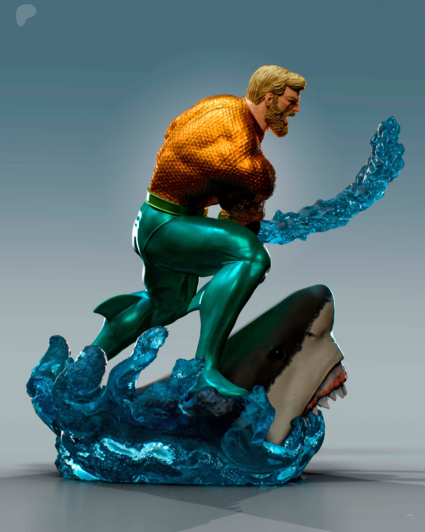1079 Aquaman - STL 3D Print Files