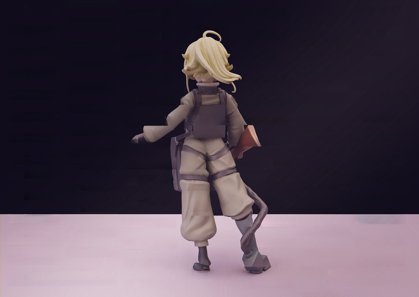 1651 Tanya Degurechaff_Youjo Senki - STL 3D Print Files