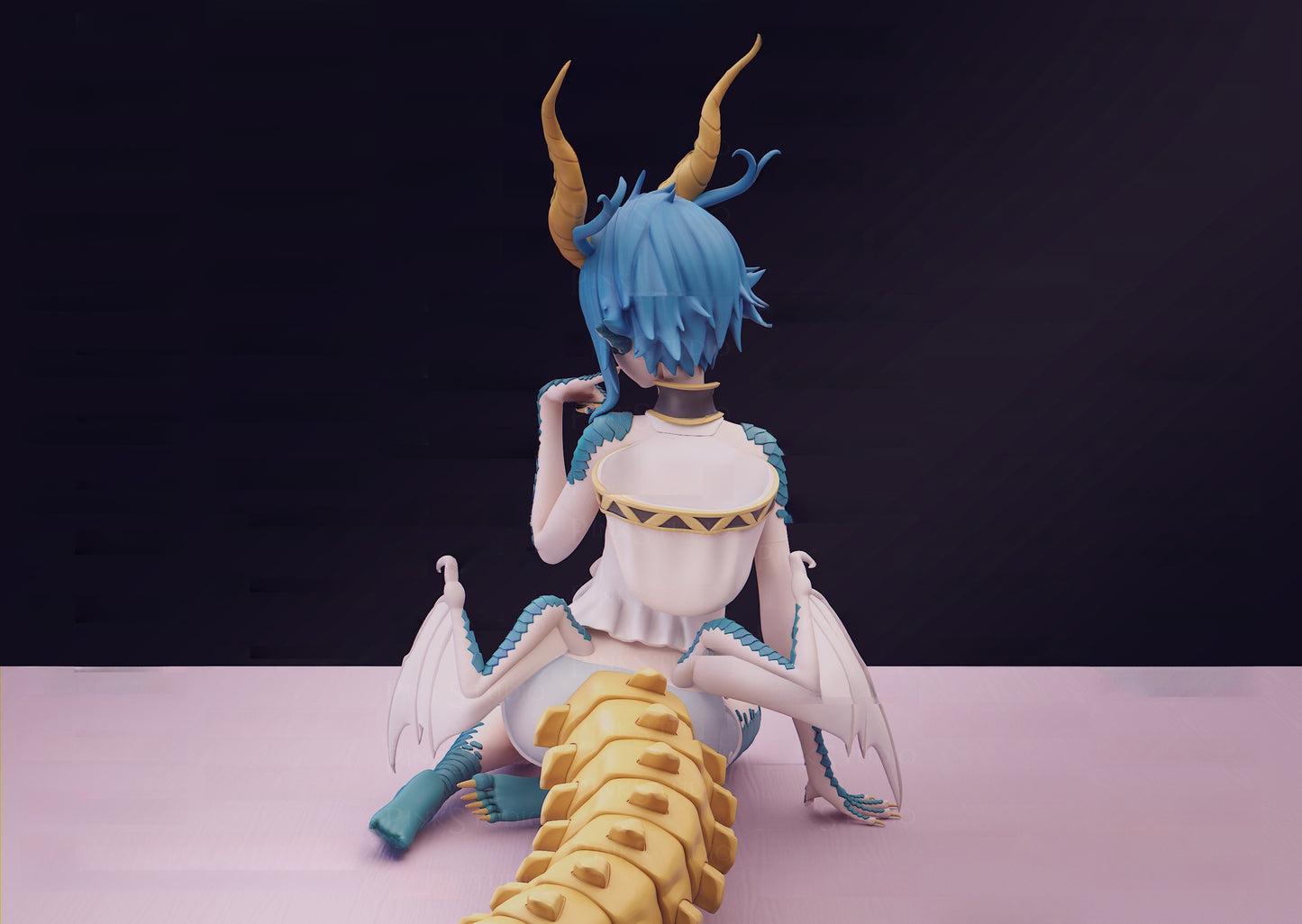 1656 Skadi Dragenfelt_Monster Girl Doctor - STL 3D Print Files