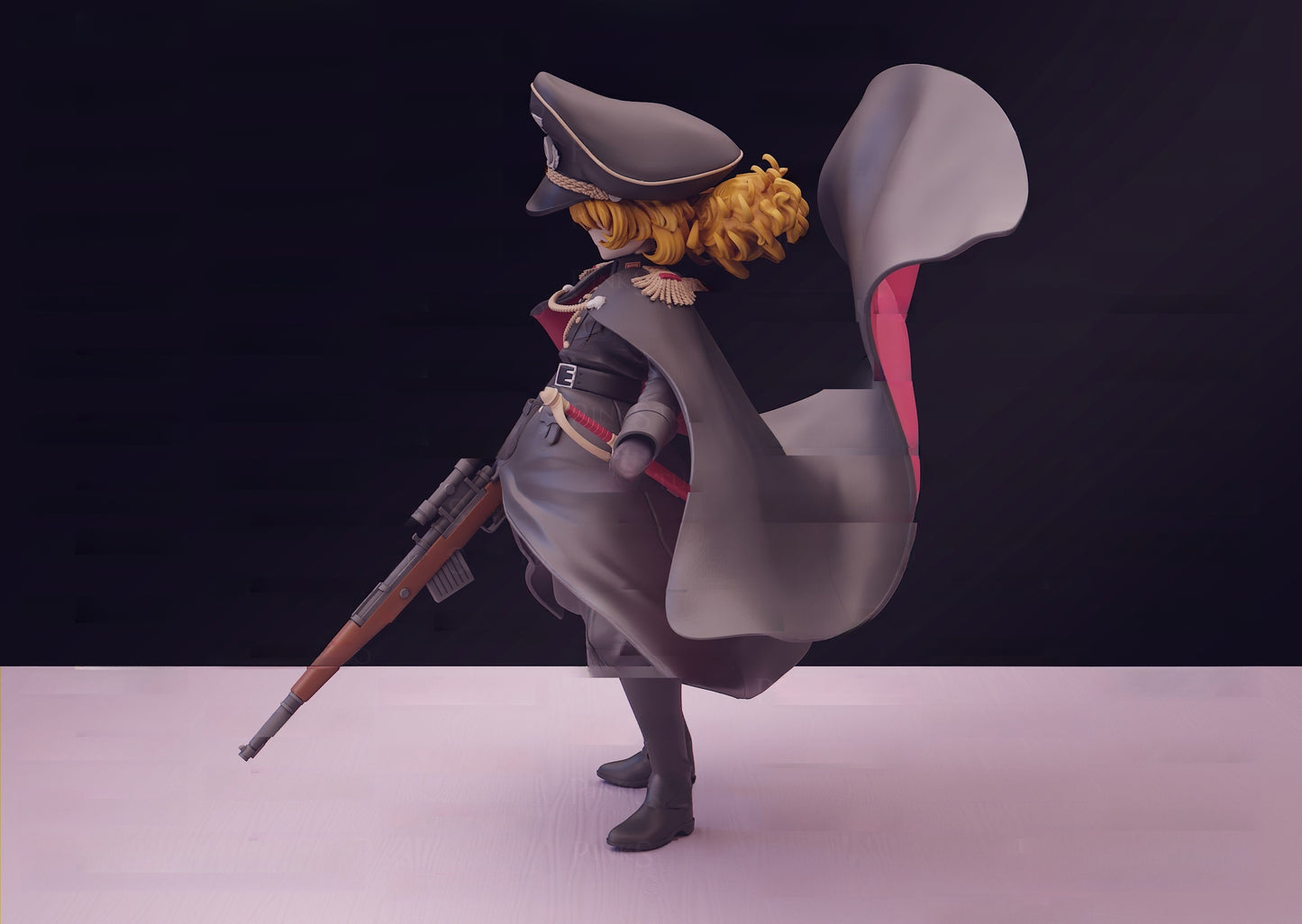 1651 Tanya Degurechaff_Youjo Senki - STL 3D Print Files
