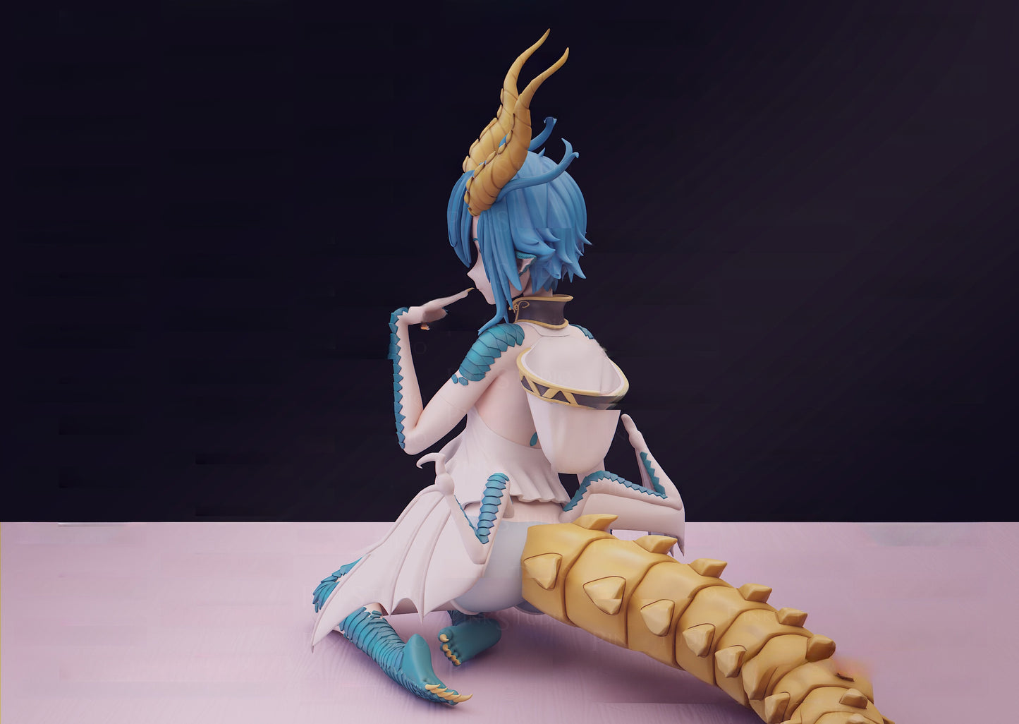 1656 Skadi Dragenfelt_Monster Girl Doctor - STL 3D Print Files