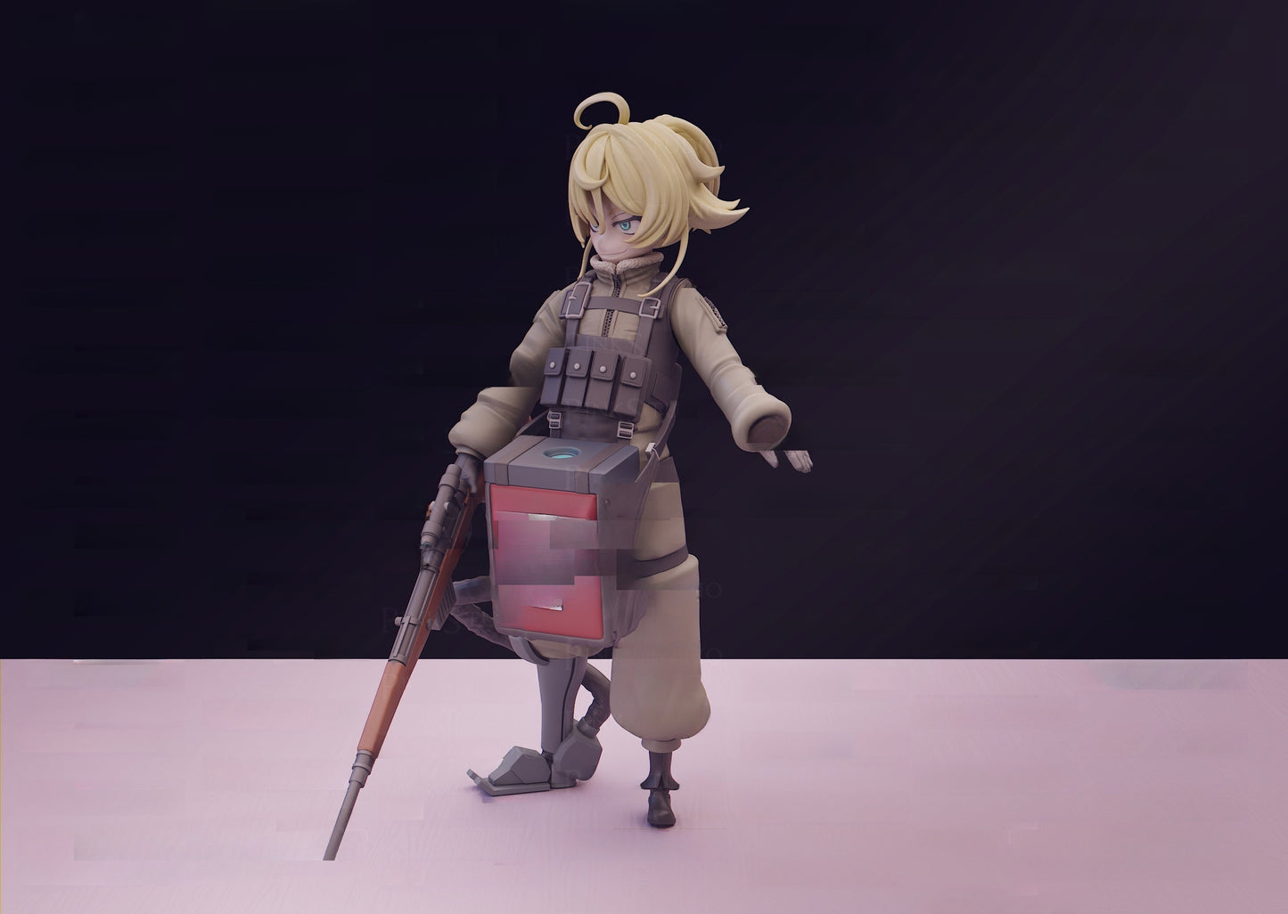 1651 Tanya Degurechaff_Youjo Senki - STL 3D Print Files