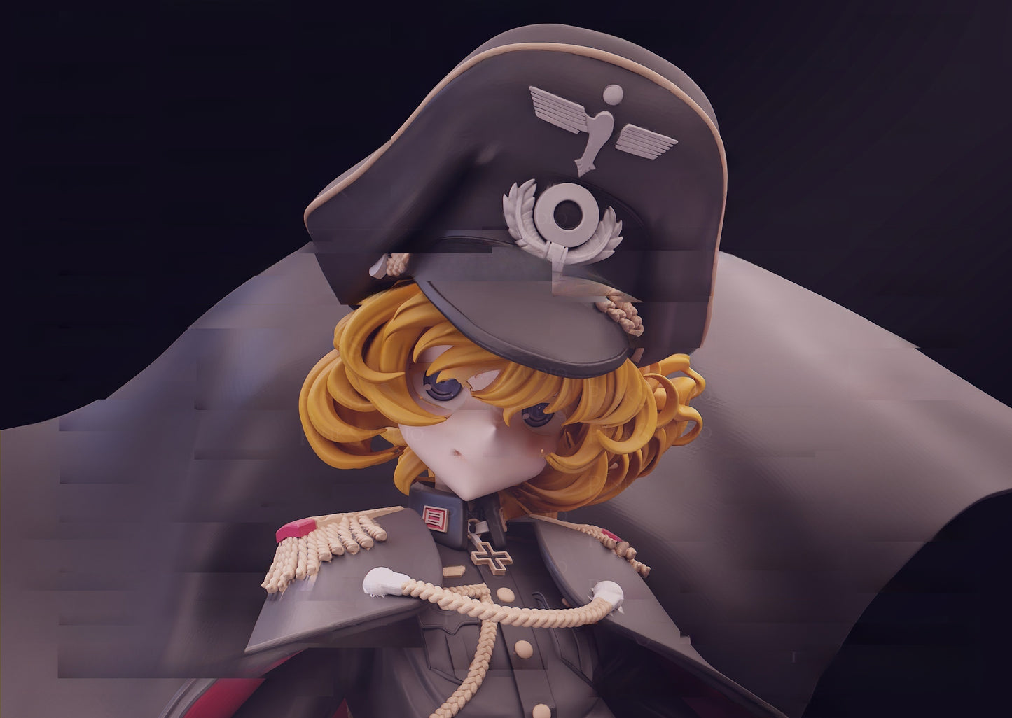 1651 Tanya Degurechaff_Youjo Senki - STL 3D Print Files