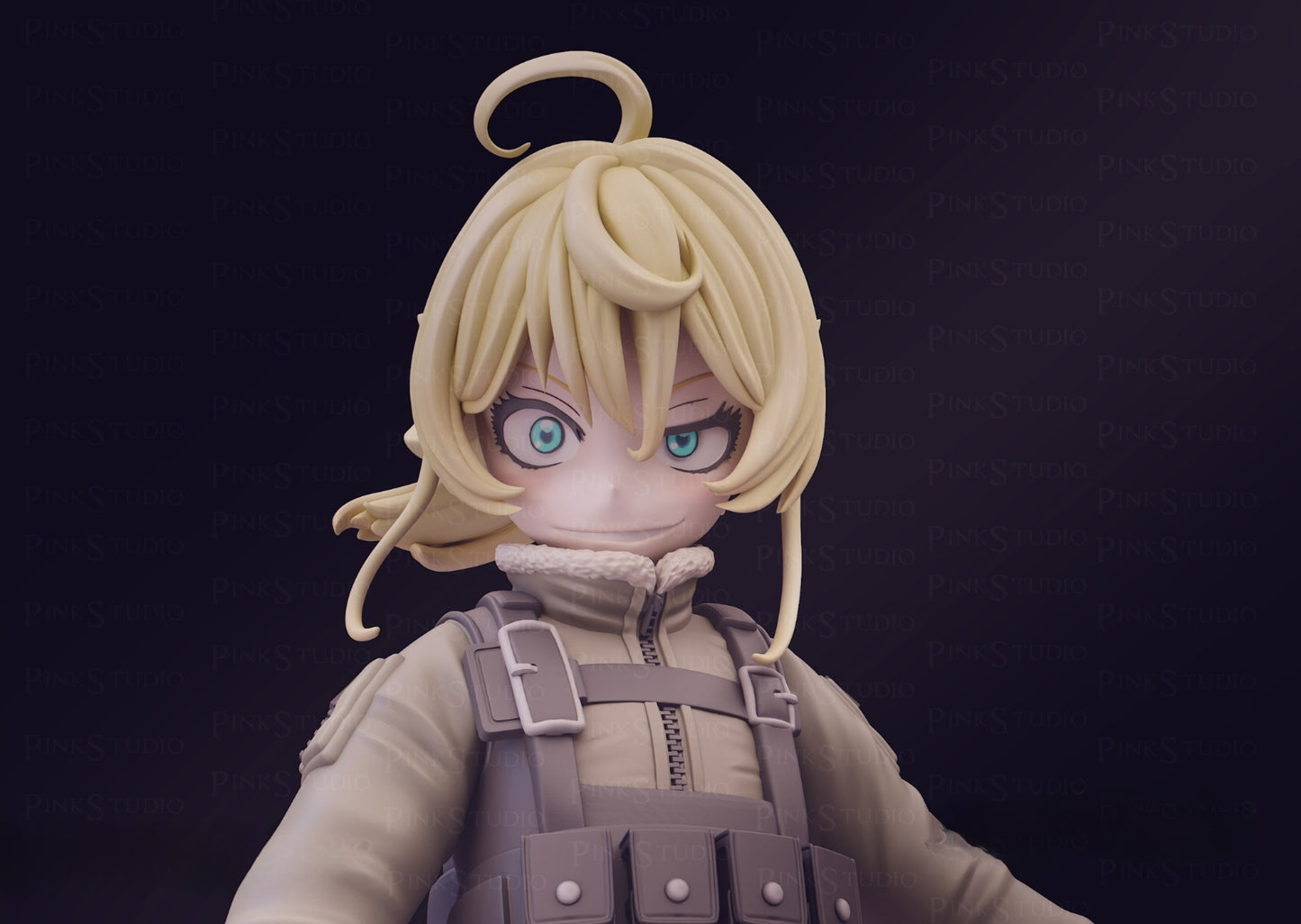 1651 Tanya Degurechaff_Youjo Senki - STL 3D Print Files