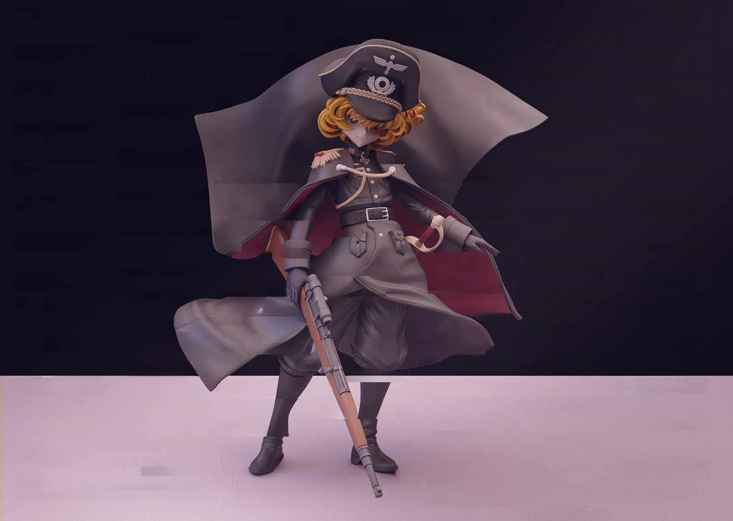 1651 Tanya Degurechaff_Youjo Senki - STL 3D Print Files