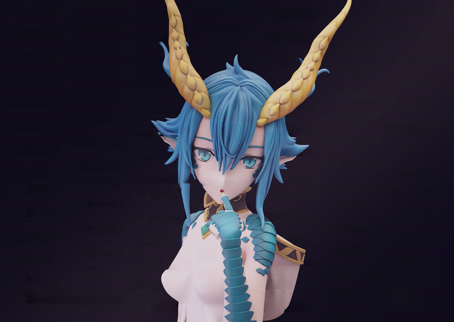 1656 Skadi Dragenfelt_Monster Girl Doctor - STL 3D Print Files